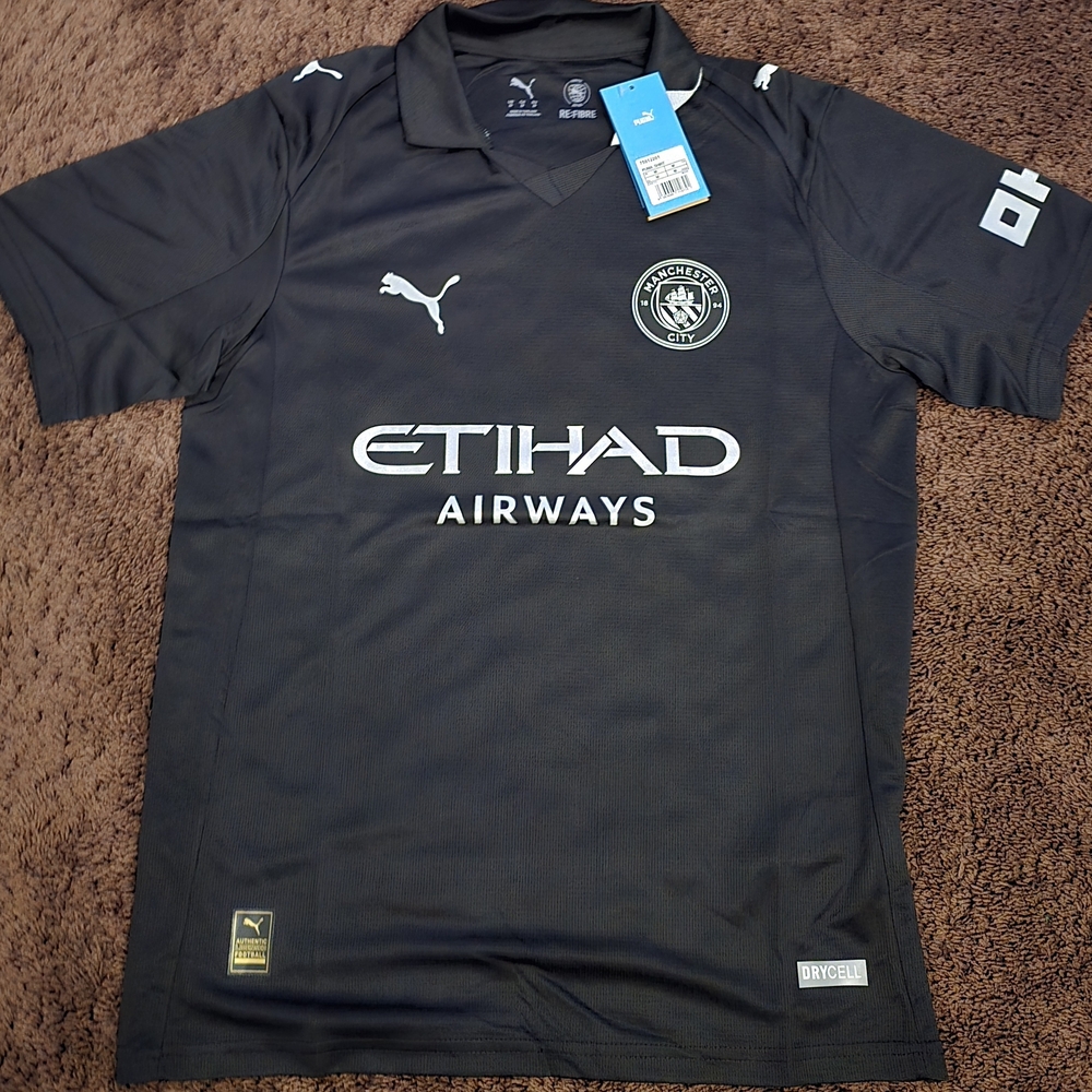 Puma Black Manchester City Jersey